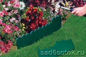 Защита кромок газона